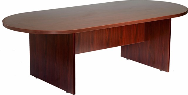 Picture of Boss N136-M Boss 95W X 47D Race Track Conference Table- Mahogany