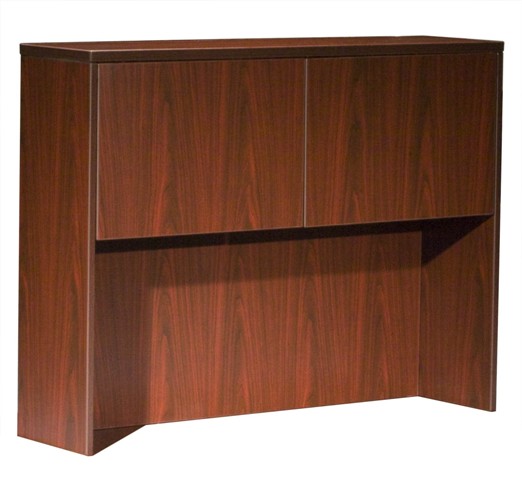 Picture of Boss N339-M Boss Hutch With 2 Doors- Mahogany 481236