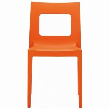 Compamia ISP026-ORA Lucca Dining Chair Orange -  set of 2