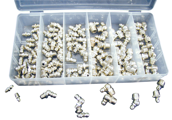 ATD Tools ATD-357 SAE Hydraulic Grease Fitting Assortment - 110 Piece