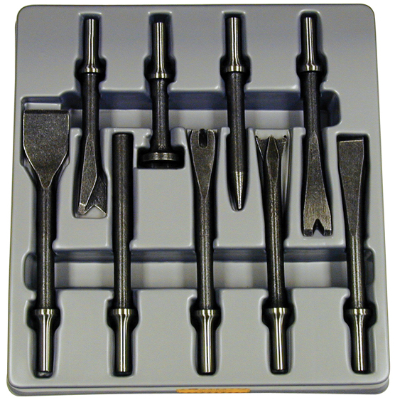 Picture of ATD Tools ATD-5730 All Purpose Chisel Set - 9 Piece
