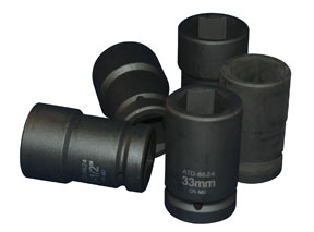 ATD Tools ATD-8624 1 in. Drive Budd Wheel Socket Set - 5 Piece