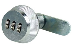 Chrome Large 1.13 in. Combi-Cam Combinated Cam Lock
