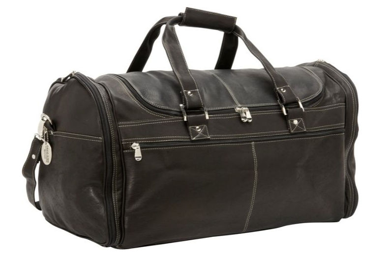 Deluxe Extra Large Multi Pocket Duffel - Black