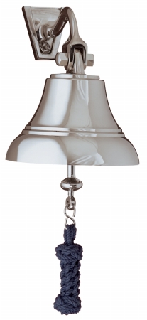 Weems & Plath-conant Brass  4 in. Nickel Garden Bell