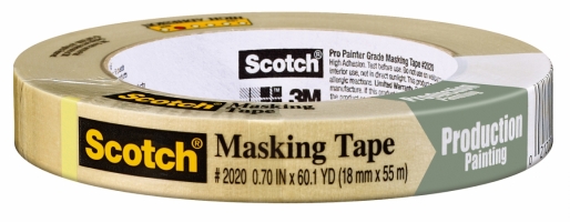 2020-18A .75 in. Scotch General Purpose Masking Tape