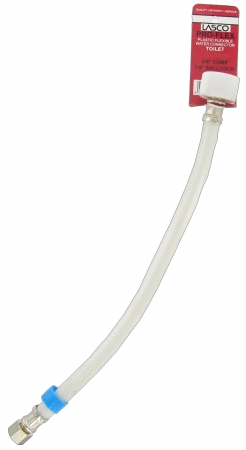 38 in. Compression x .88 in. Ballcock x 16 in. Plastic Toilet Conn