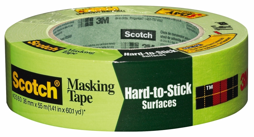 Picture of 3m 2060-36A 1.5 in. Scotch Painters ft. Masking Tape For Hard-To-Stick Surfaces