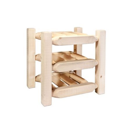 Picture of Montana Woodworks MWHCWRCV Montana Collection Countertop Wine Rack Lacquered