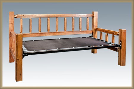 Picture of Montana Woodworks MWHCDBNTSL Homestead Collection Day Bed Stained and Lacquered