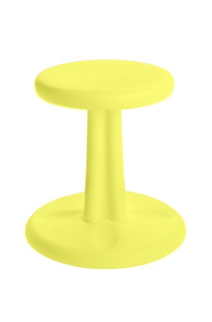 KOR 116 Kids Kore Wobble Chair 14 In. - Yellow -  Out There Technologies