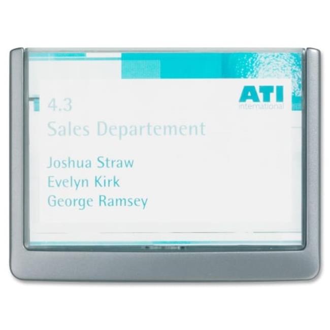 Durable Office Products DBL497737 Click Signs 6.75 in. x .63 in. x 5.13 in. G...