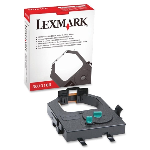 Picture of Lexmark LEX3070166 Re- Inking Printer Ribbon  Standard Yield  Black
