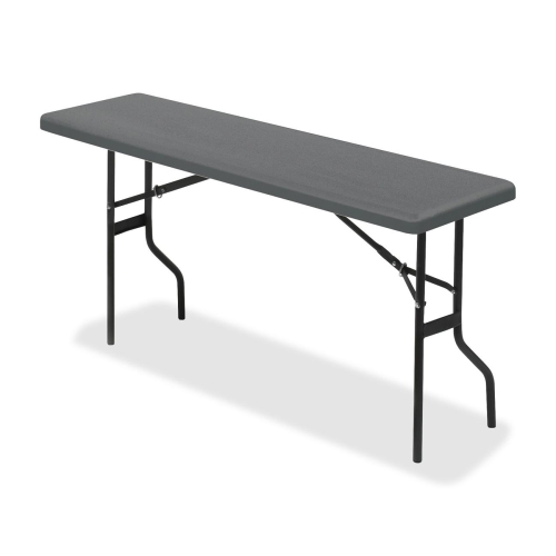 Picture of Iceberg ICE65357 Folding Table  18 in. x 60 in.  Charcoal
