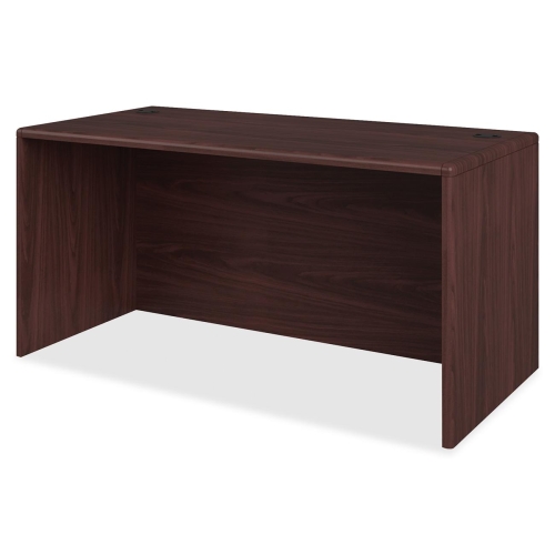 Picture of The HON COMPANY HON107825NN Desk Shell  60 in. x 30 in. x 29.5 in.  Mahogany