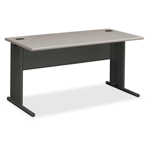 Picture of The HON COMPANY HON66571G2S Master Desk  60 in. x 29.5 in. x 29.5 in. Patterned Gray- CCL