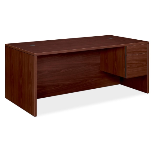 Picture of The HON COMPANY HON10585RNN Right Pedestal Desk  72 in. W x 36 in. D x 29.5 in. H  MY