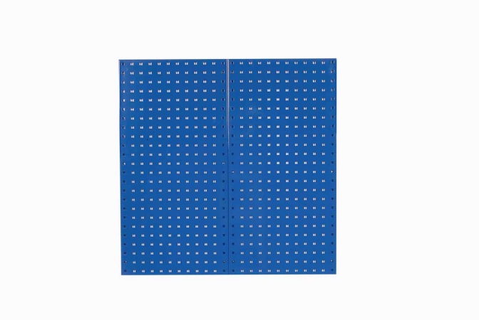 Heavy-Duty Steel Pegboard - White - 18in. x 36in. - Set of 2 - Scratch Resistant