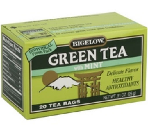 Picture of Bigelow B79594 Bigelow Green Tea With Mint -6x20 Ea