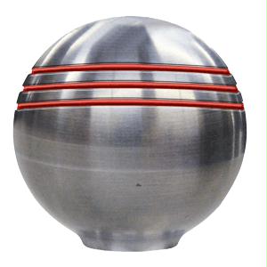 50044 Ongaro Throttle Knob - 1-&No. 8542;" - Red Grooves