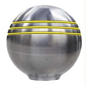 Ongaro Throttle Knob - Gold Grooves - 1-7/8in.