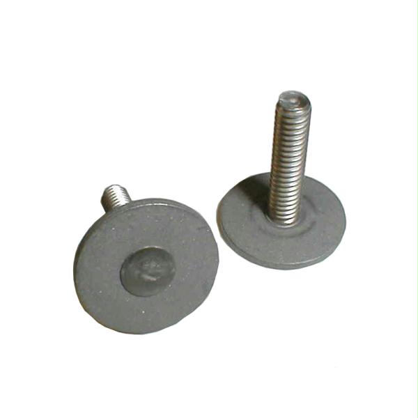 75 in. Tall Stainless Panel Stud with 0.62 in. Base & No. 8 x 32 Thread - Qty. 15