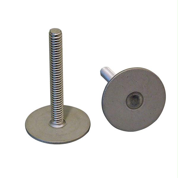 1 in. Tall Stainless Stud with 1-4 in. x 20 Threads - Qty. 10