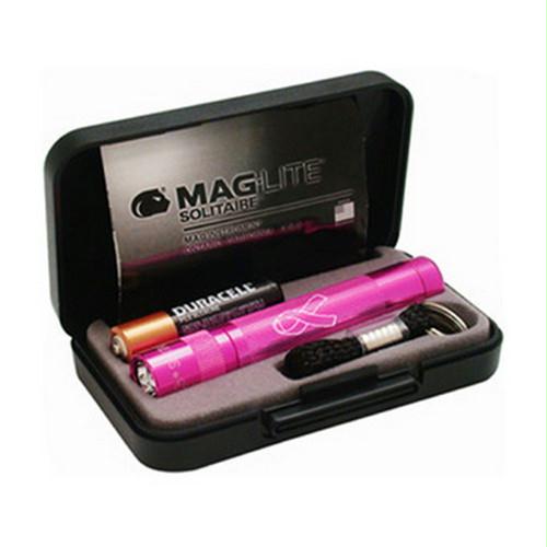 Picture of Maglite K3AMW2 Mag-Lite Solitaire Pres Box NBCF Pink
