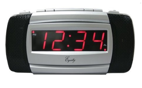 Picture of Equity Time USA 30240 0.9 Inch LED Alarm Clock