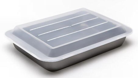 4009 N-S 13 x 9 Covered Cake Pan - Non Stick