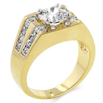 Picture of Barracuda CZ Ring&#44; <b>Size :</b> 09
