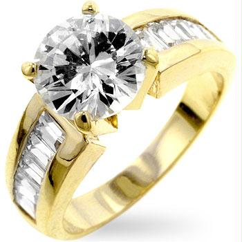 Picture of Antoinette Gold Engagement Ring- <b>Size :</b> 05
