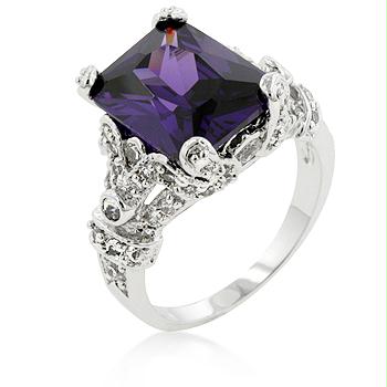 Picture of Amethyst Princess Ring&#44; <b>Size :</b> 05