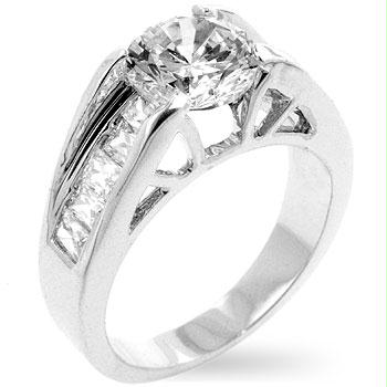 Picture of Timeless Clear Engagement Ring- <b>Size :</b> 05
