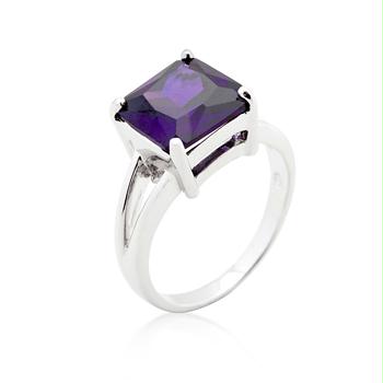 Picture of Amethyst Gypsy Ring&#44; <b>Size :</b> 05