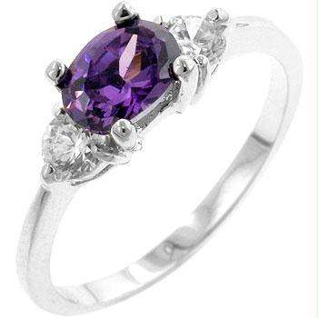 Picture of Oval Sonnet CZ Ring- <b>Size :</b> 09