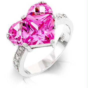 Picture of Sweetheart Engagement Ring- <b>Size :</b> 05