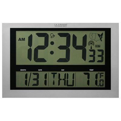 Picture of La Crosse Technologies 513-1211 Atomic Clock With Thermometer