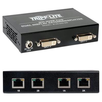 Tripp Lite B140-002-DD Dvi Over Cat5 Ext