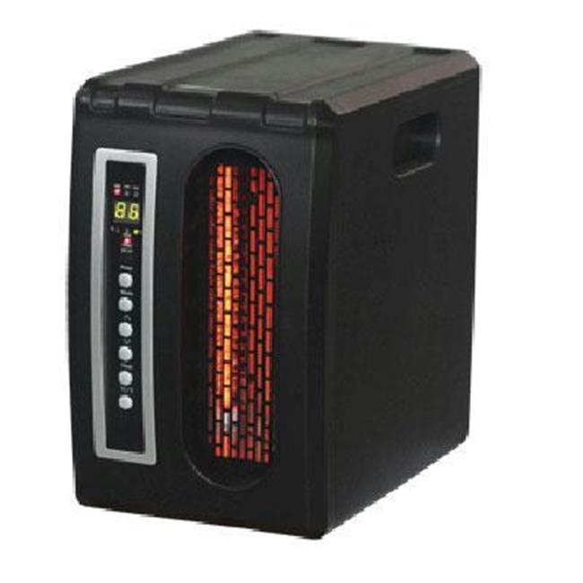 World Marketing QDE1320 Cg Compact Infrared Heater Blk