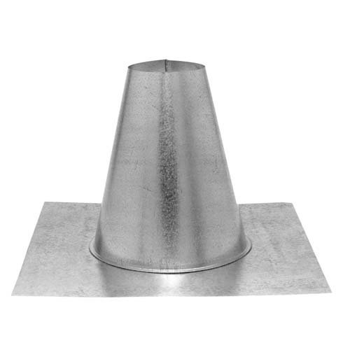 4'' PelletVent Pro Tall Cone Roof Flashing