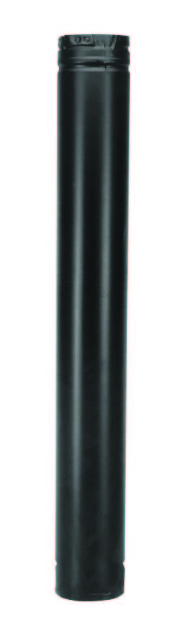 Picture of Dura-Vent 3PVP-24B 24&apos;&apos; Straight Length Pipe - Black