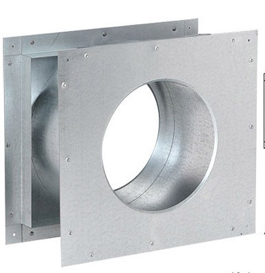 46DVA-WTS DirectVent Pro 4'' Inside Diameter x 6-5/8'' Outside Diameter Galvanized Reduced Wall Thimble