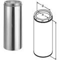 9602 8'' x 06'' DuraTech Chimney Pipe - Stainless Steel