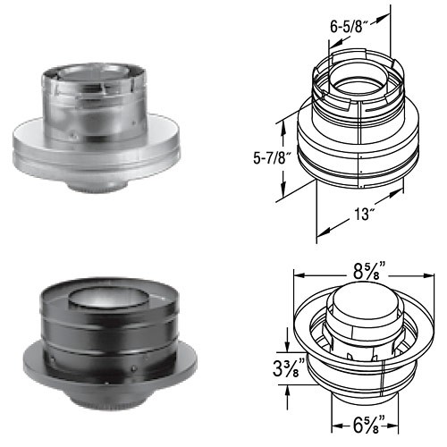 46DVA-KCC Chimney Conversion Kit C