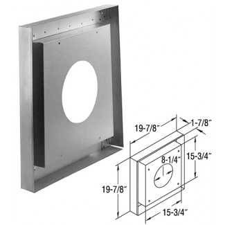 58DVA-VSS 5'' x 8'' Inner Diameter Galvanized Vinyl Siding Standoff