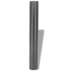 4'' x 60'' Pellet Chimney Straight Black Length Pipe