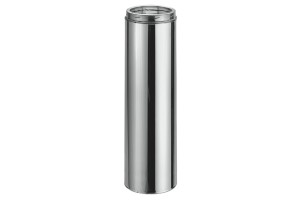 9605 8'' x 24'' DuraTech Chimney Pipe - Stainless Steel