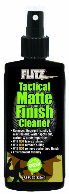 Flitz Tactical Matte Finish Cleaner - 7.6oz Spray