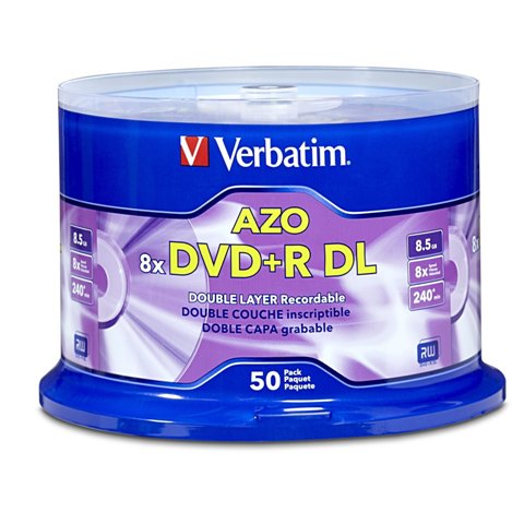 Picture of Dvd+r Dl 8.5gb 8x 50 Pk Spindl